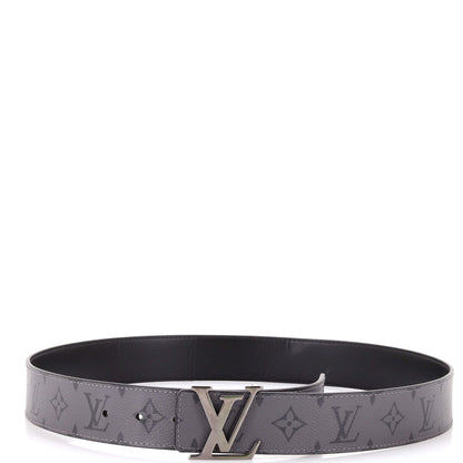 ルイ・モノグラム LV イニシャル リバーシブルベルト リバースモノグラム・エクリプス キャンバス＆レザー ワイド