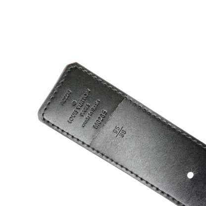 ルイ・モノグラム LV イニシャル リバーシブルベルト リバースモノグラム・エクリプス キャンバス＆レザー ワイド