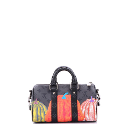 ルイ・リーグ キーポル・バンドリエールバッグ 草間彌生 パンプキンズ リバース モノグラム エクリプス キャンバス 25