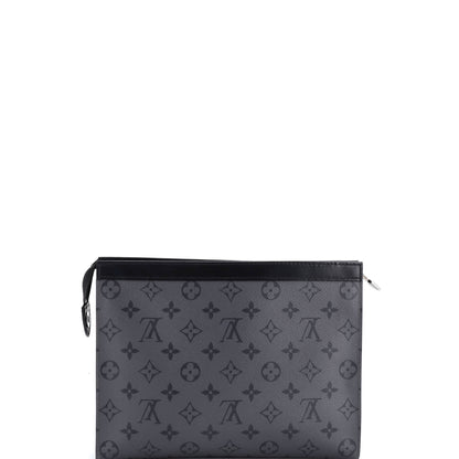 ルイ・モノグラム ポシェット ヴォワヤージュ リバースモノグラム エクリプス キャンバス MM