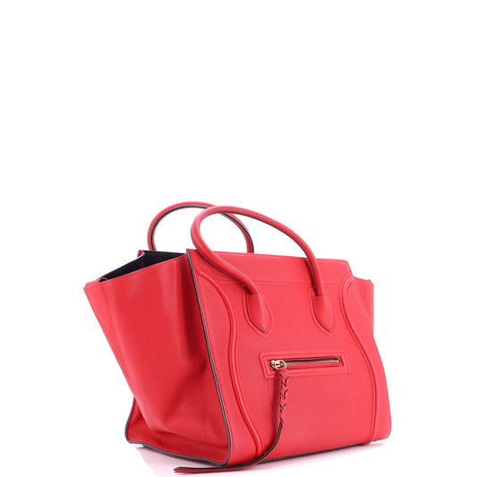 セリーヌ ファントムバッグ グレイニーレザー ミディアム