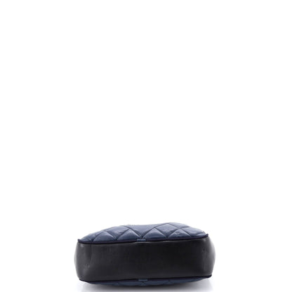 シャネル バレリーヌ カメラケースバッグ キルティング カーフスキン スモール