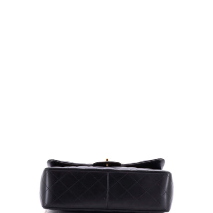 シャネル クラシック ダブルフラップバッグ キルティング ラムスキン ジャンボ