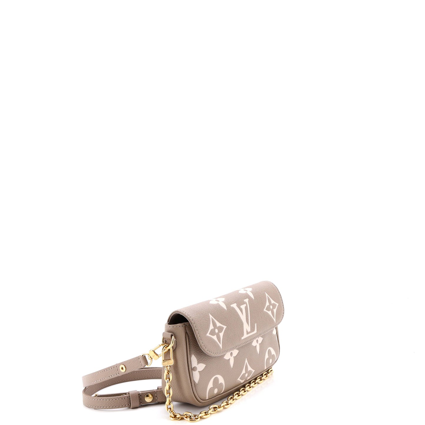 ルイ・ヴィトン アイビー ウォレット チェーン バイカラー モノグラム アンプラント ジャイアント