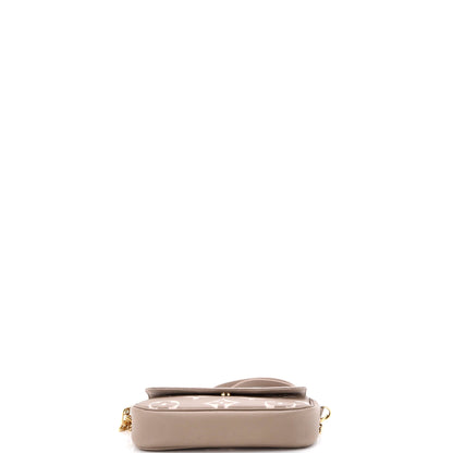 ルイ・ヴィトン アイビー ウォレット チェーン バイカラー モノグラム アンプラント ジャイアント