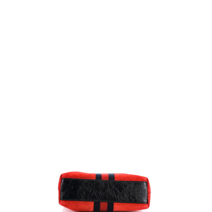 グッチ オフィディア ドームショルダーバッグ スエード スモール