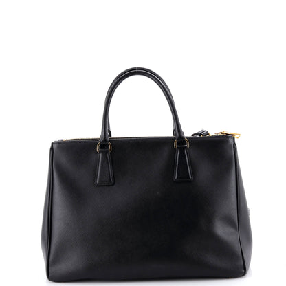 Prada Galleria Double Zip Tote サフィアーノ Leather Large