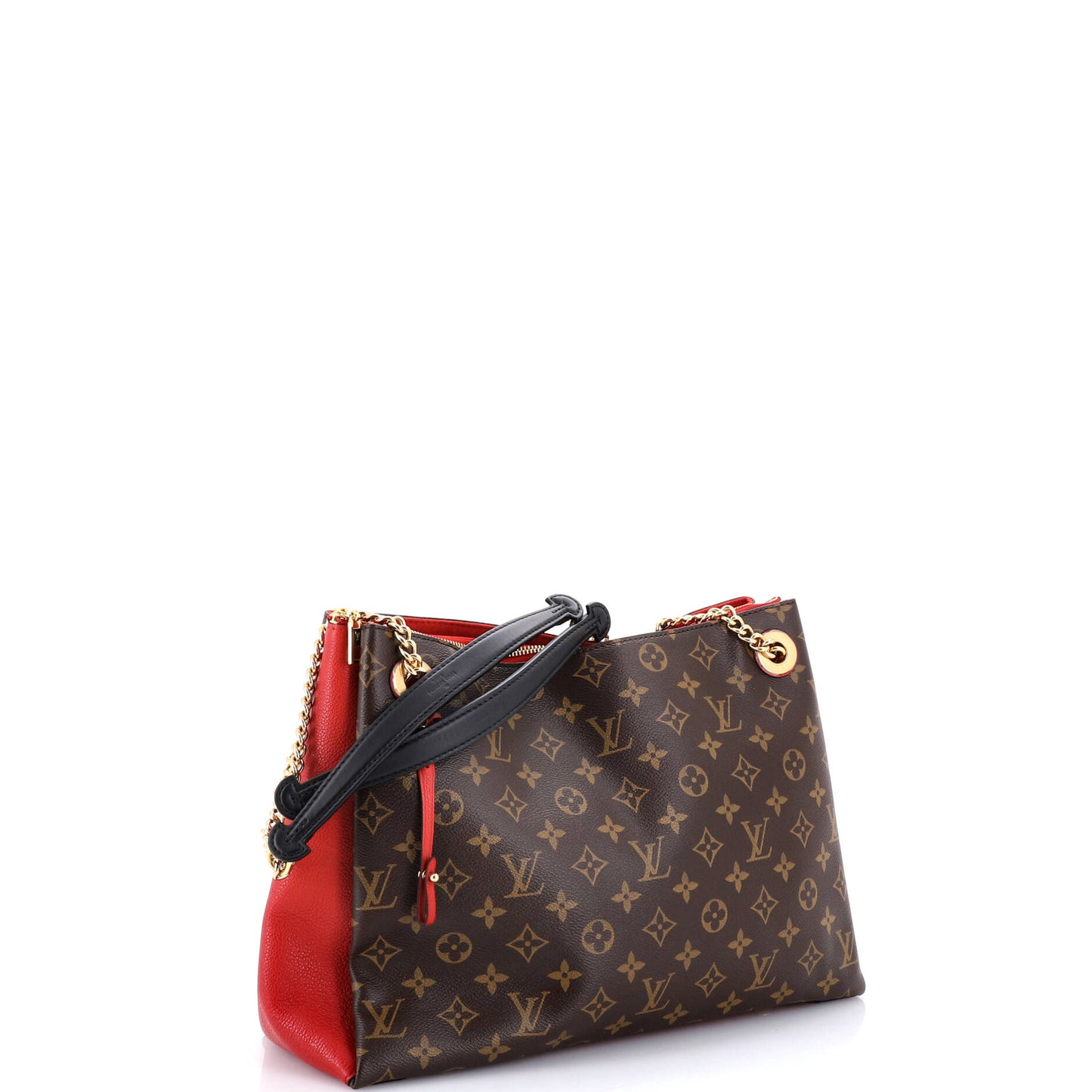 ルイ・ヴィトン スレーヌ ハンドバッグ モノグラムキャンバス レザー MM