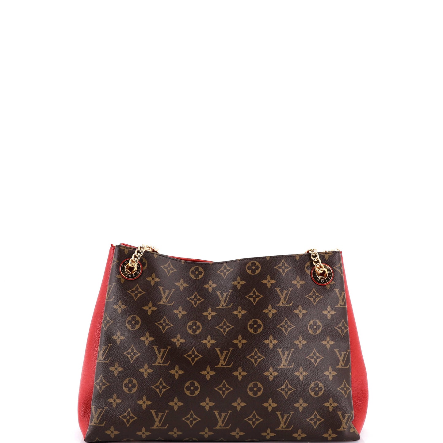 ルイ・ヴィトン スレーヌ ハンドバッグ モノグラムキャンバス レザー MM