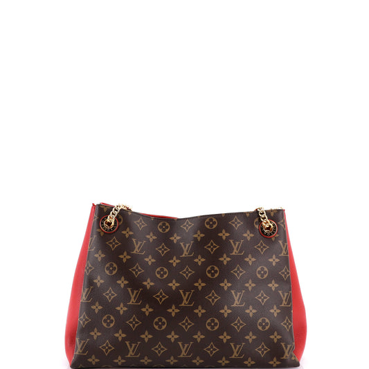 ルイ・ヴィトン スレーヌ ハンドバッグ モノグラムキャンバス レザー MM