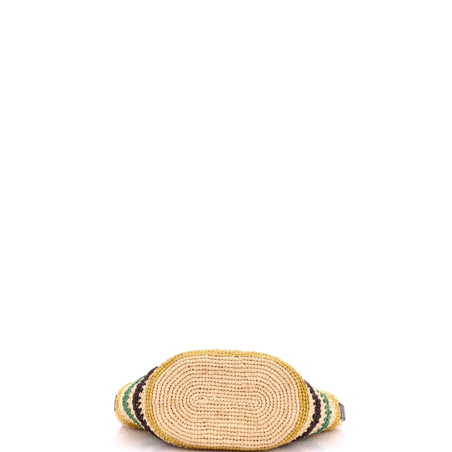 ロエベ・ポシェット・ウーブン・ラフィア