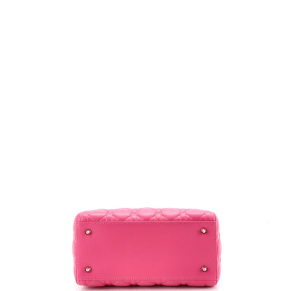 クリスチャン ディオール レディ ディオール バッグ カナージュ キルト ラムスキン ミディアム