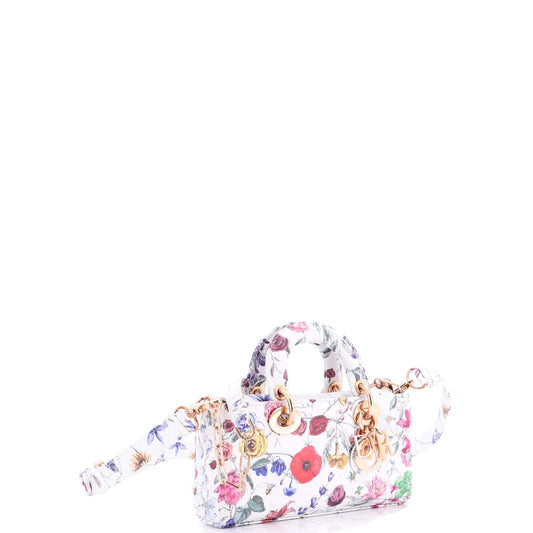 クリスチャン・ディオール レディ D-ジョイ バッグ プリントレザー スモール