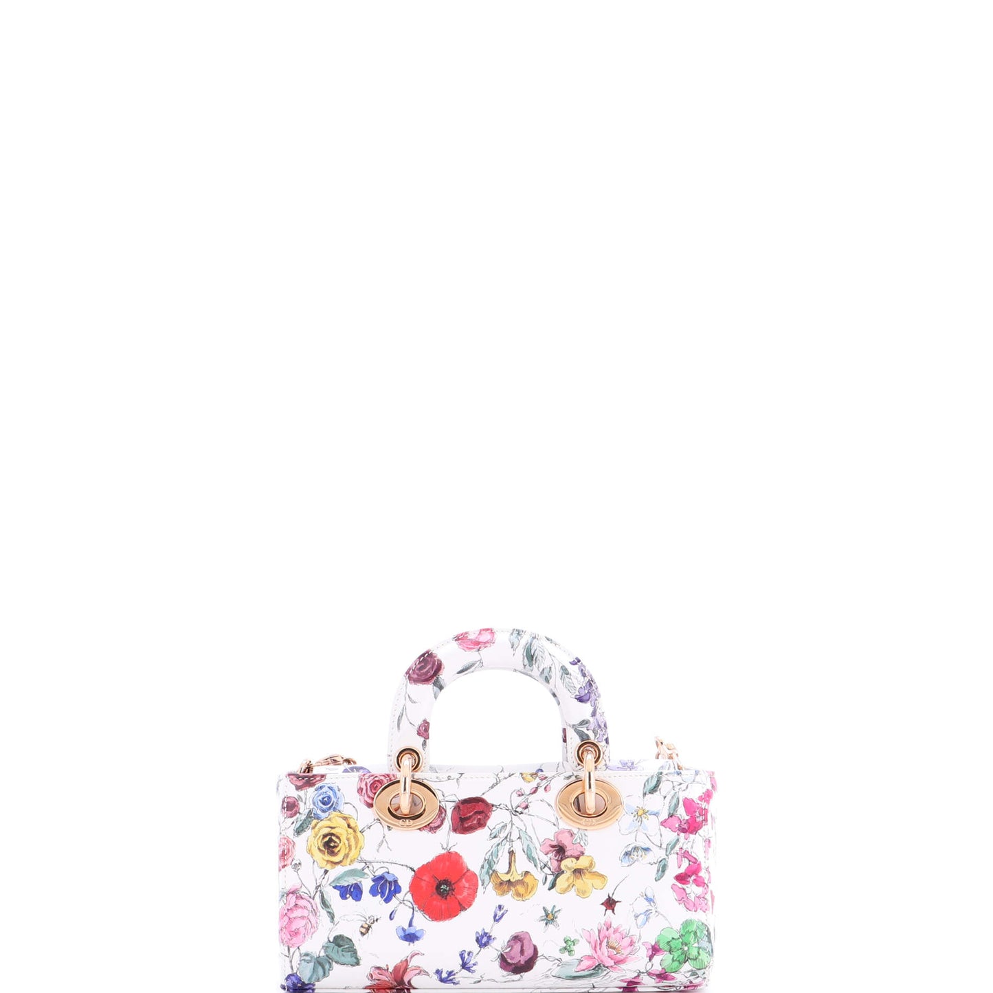 クリスチャン・ディオール レディ D-ジョイ バッグ プリントレザー スモール