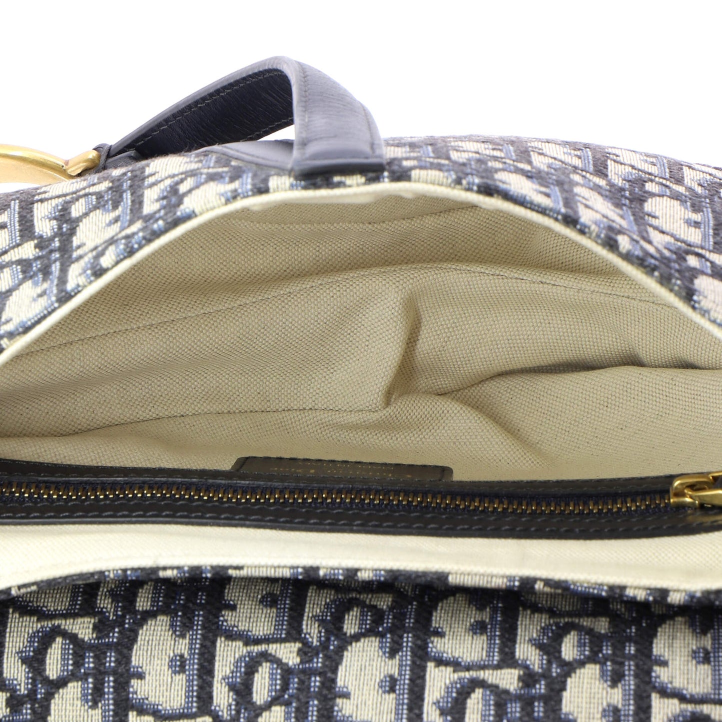 クリスチャン・ディオール サドルハンドバッグ オブリークキャンバス ミディアム