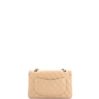 シャネル クラシック ダブルフラップバッグ キルティング キャビア スモール