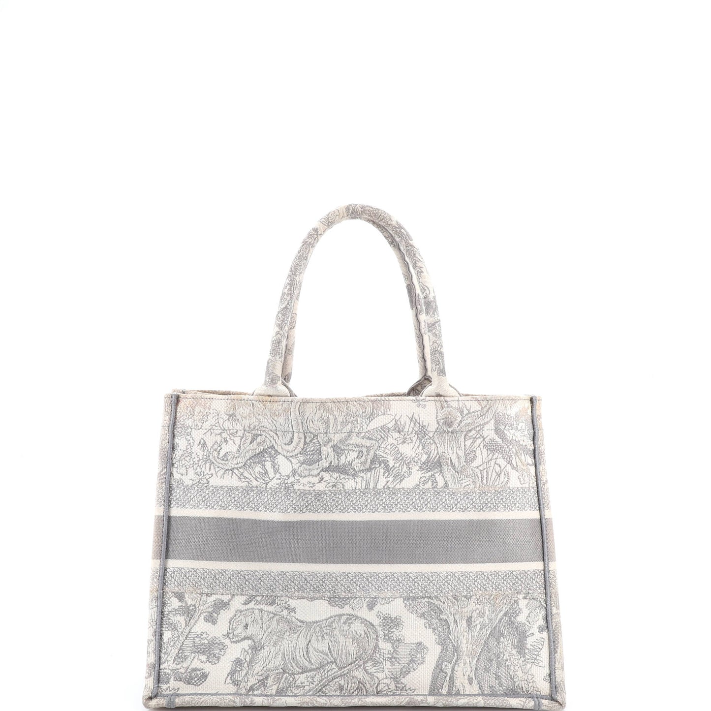 クリスチャン・ディオール ブックトート エンブロイダリー キャンバス ミディアム