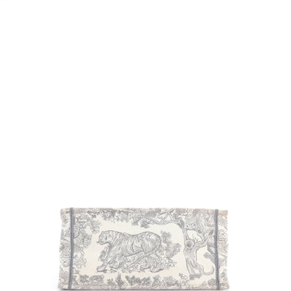 クリスチャン・ディオール ブックトート エンブロイダリー キャンバス ミディアム