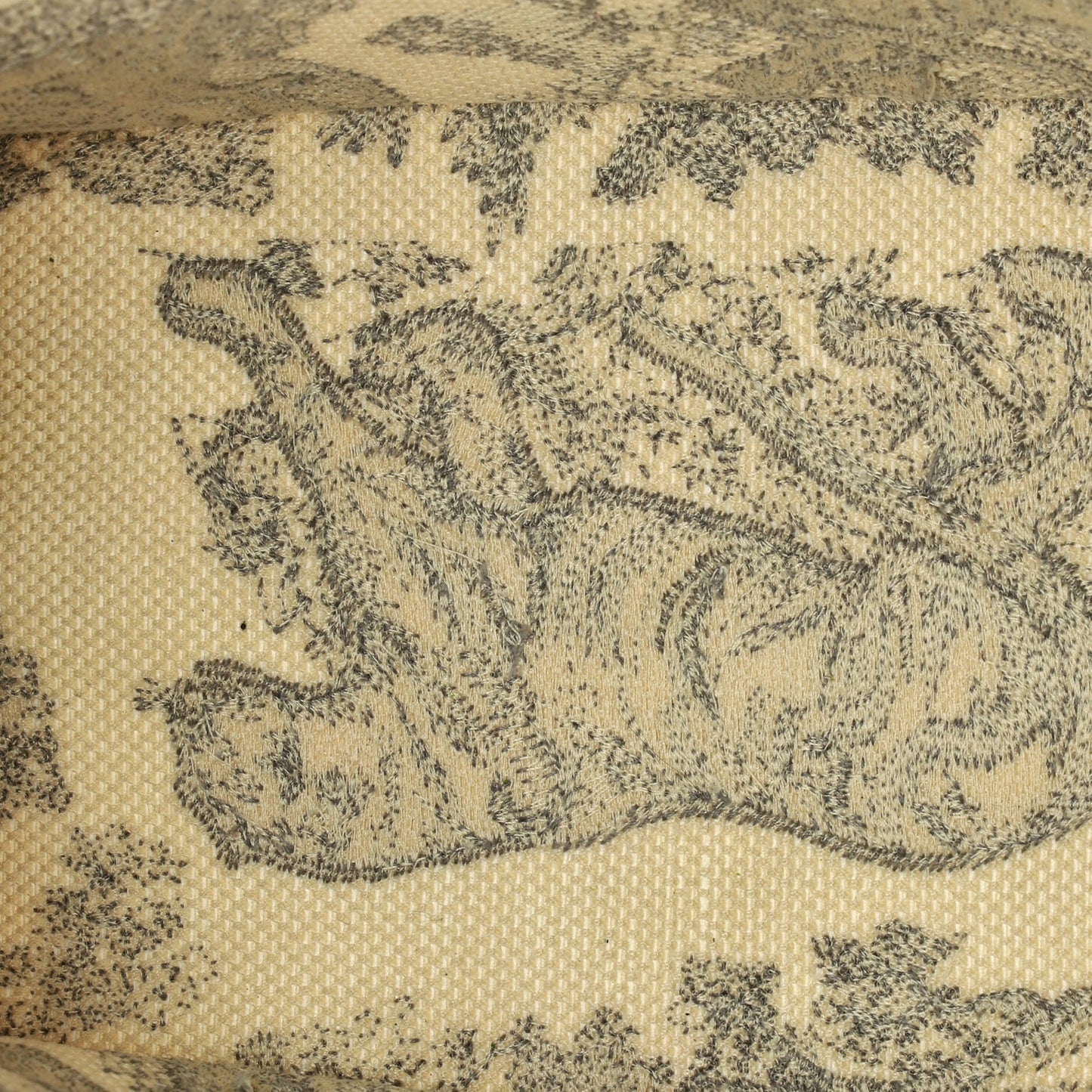 クリスチャン・ディオール ブックトート エンブロイダリー キャンバス ミディアム