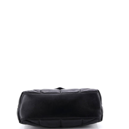 サンローラン ルル パファーショルダーバッグ キルティングレザー ミディアム