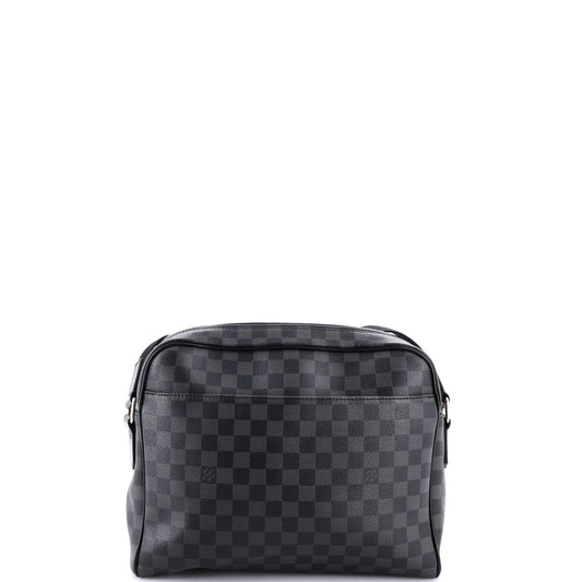 ルイ・ヴィトン デイトン リポーター バッグ ダミエ・グラフィット MM