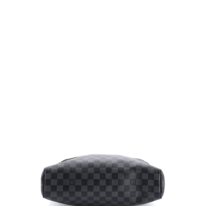 ルイ・フラッグ デイトン リポーターバッグ ダミエ・グラフィット MM