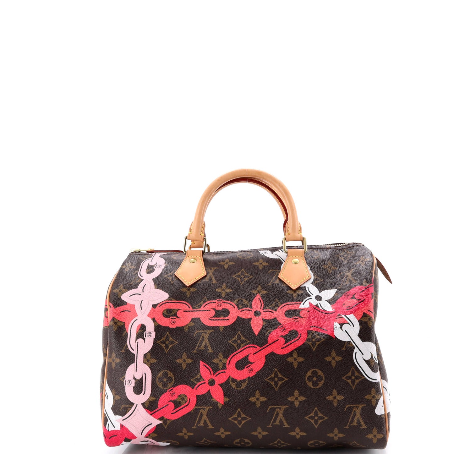 ルイ・ヴィトン スピーディ 限定版 ベイモノグラム ハンドバッグ キャンバス 30