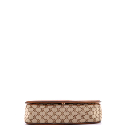 グッチ ブロンディ NM トップハンドルバッグ GG コーティング キャンバス レザー ミディアム