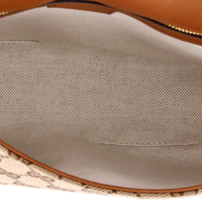 グッチ ブロンディ NM トップハンドルバッグ GG コーティング キャンバス レザー ミディアム