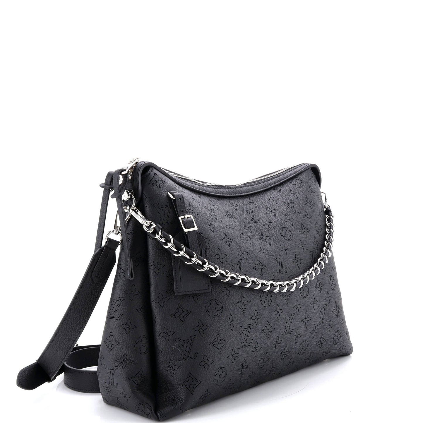 ルイ・フラッグ ハンド・イット・オールバッグ マヒナ レザー MM