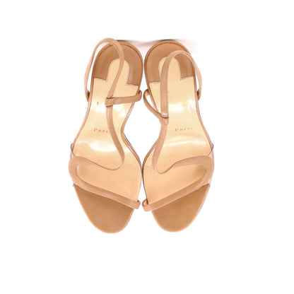 クリスチャン・ルブタン レディース ロザリー スリングバックヒール サンダル レザー 100