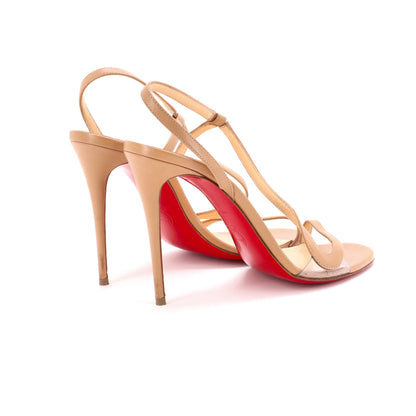 クリスチャン・ルブタン レディース ロザリー スリングバックヒール サンダル レザー 100