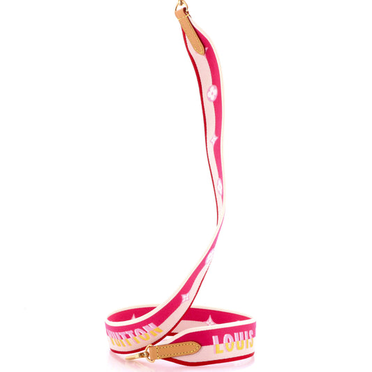 ルイ・ヴィトン ロゴ ショルダーストラップ ジャカード ワイド