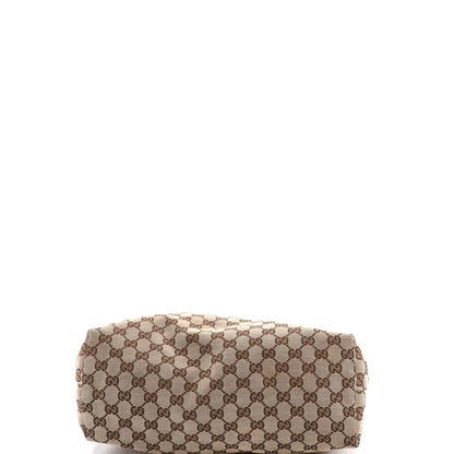 グッチ フロントポケット ウェブメッセンジャー GGキャンバス ミディアム