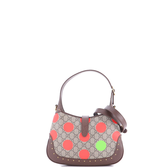 グッチ ジャッキー 1961 ホーボー スタッズプリント GGコーティングキャンバス スモール