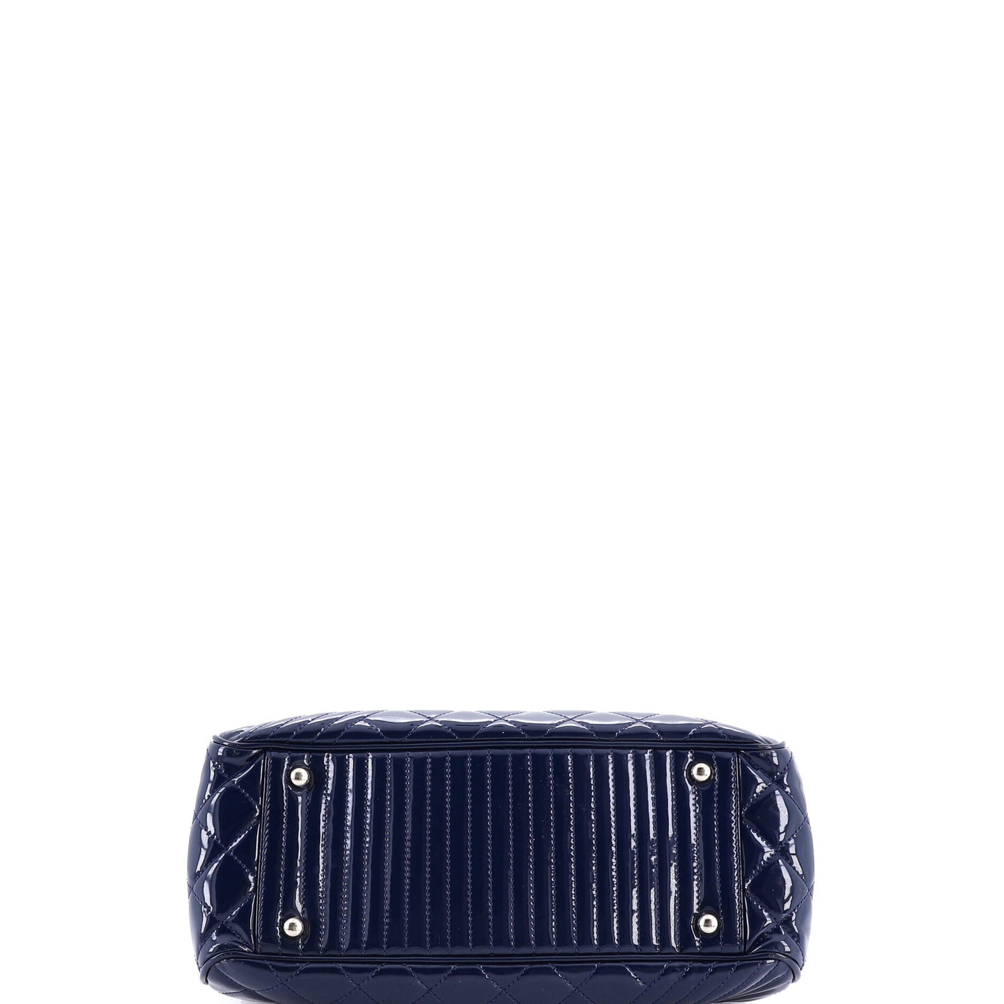 シャネル ココボーイ トートキルティング パテント ミディアム