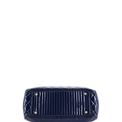 シャネル ココボーイ トートキルティング パテント ミディアム