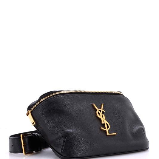 サンローラン クラシックモノグラム ベルトバッグ レザー