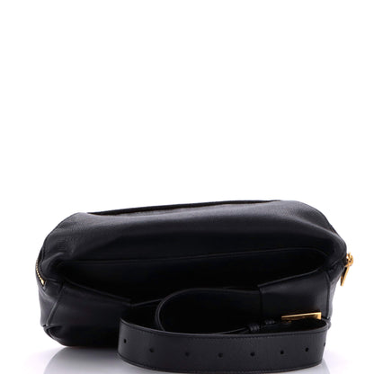 サンローラン クラシックモノグラム ベルトバッグ レザー