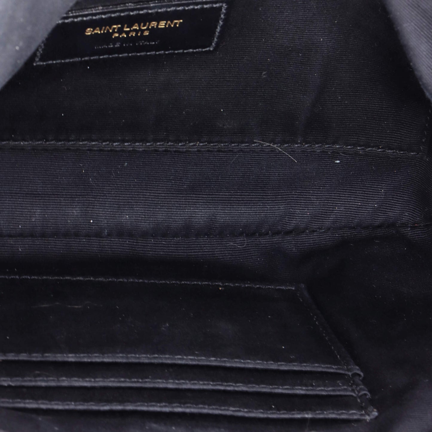 サンローラン クラシックモノグラム ベルトバッグ レザー