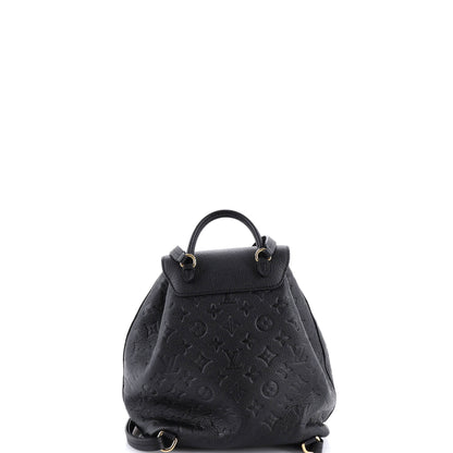 ルイ・モノグラム モンスリ NM バックパック モノグラムアンプラント レザー PM