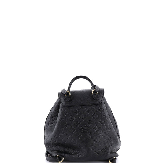 ルイ・モノグラム モンスリ NM バックパック モノグラムアンプラント レザー PM