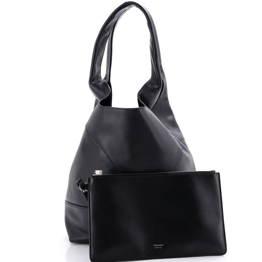 サルヴァトーレ フェラガモ カットアウト トートバッグ レザー