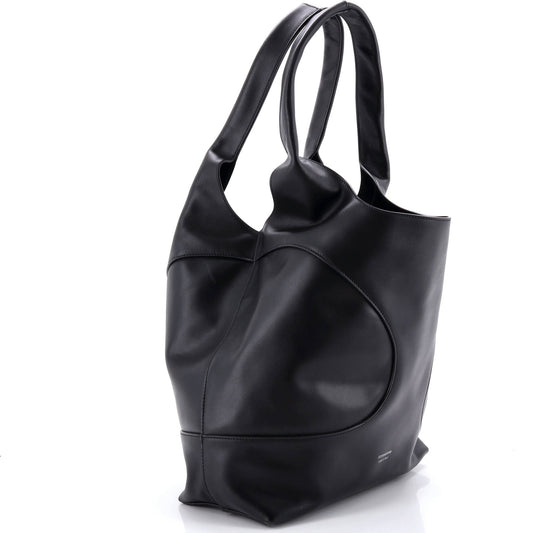 サルヴァトーレ フェラガモ カットアウト トートバッグ レザー