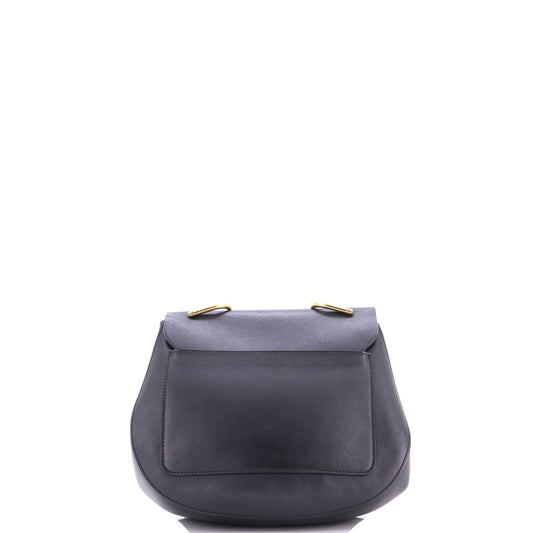 クロエ ドリュー クロスボディバッグ レザー＆スエード ミディアム