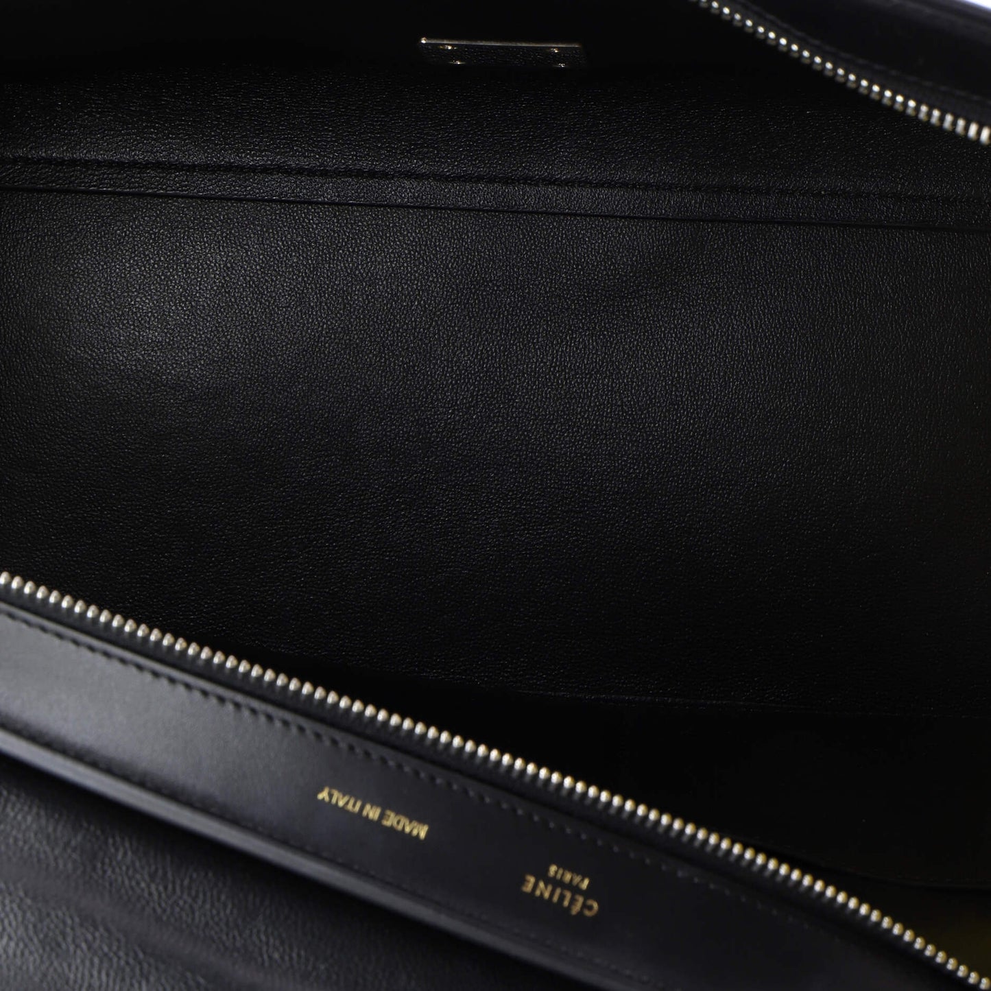 セリーヌ トリコロール トラペーズバッグ レザー スモール