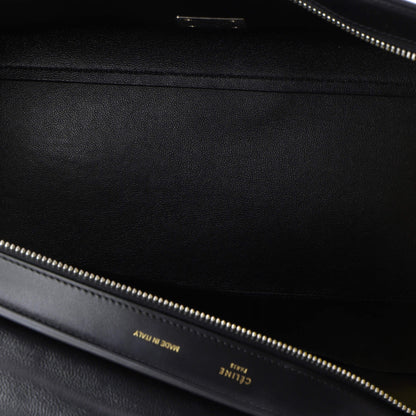 セリーヌ トリコロール トラペーズバッグ レザー スモール