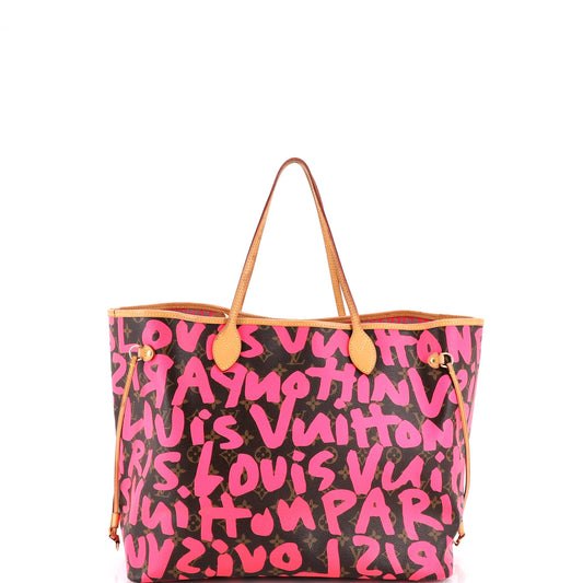 ルイ・モノグラム ネヴァーフル トートバッグ 限定版 モノグラム グラフィティ GM