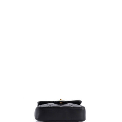 シャネル ハートチャーム フラップバッグ キルティング ラムスキン ミニ