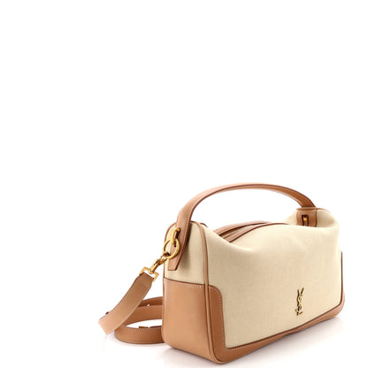 サンローラン カメラサプルバッグ キャンバス＆レザー